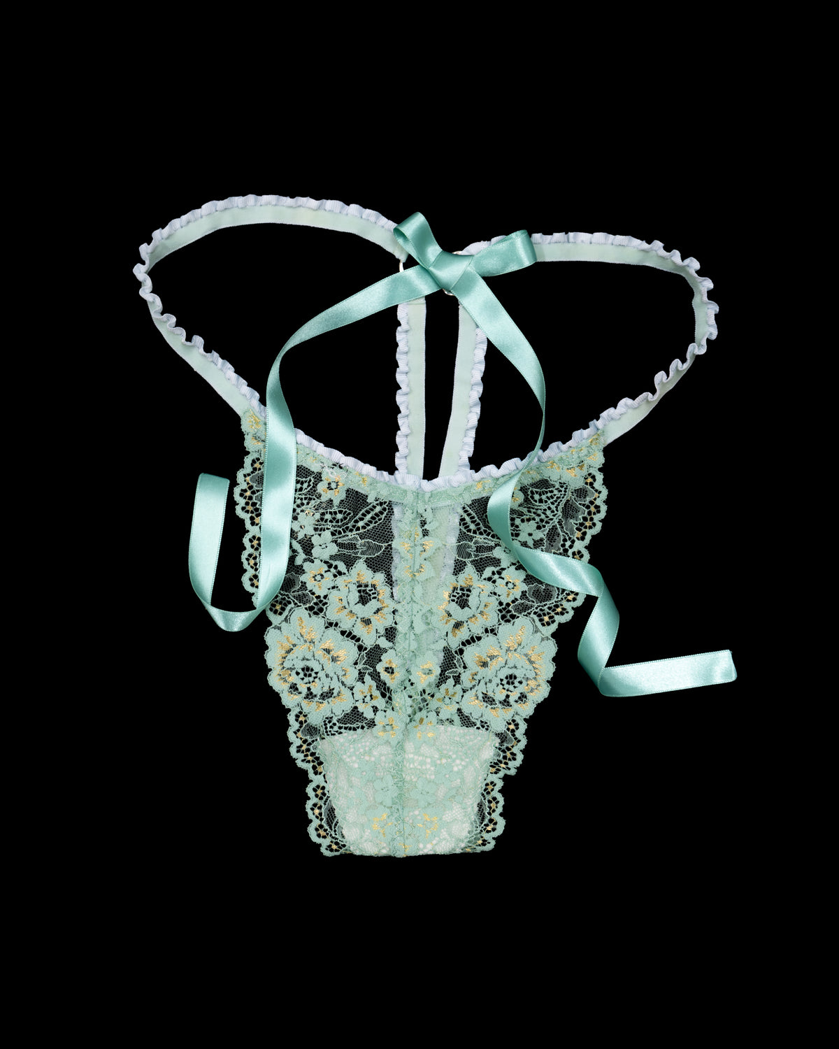 Lait Menthe - Ouvert T String