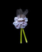 Pois Feather & Lace Hairpin